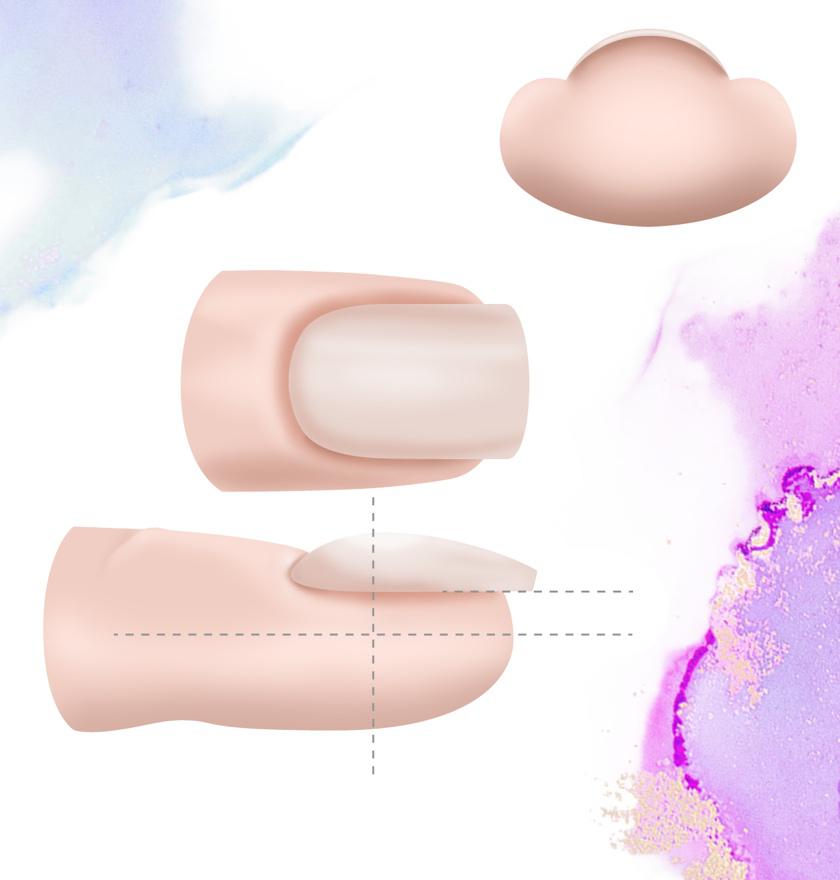 Squoval – poprawna architektura paznokcia